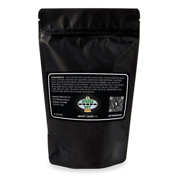 CC-Rear-1 Spaced Out Snacks - Caramel Comets Freeze Dried Candy - Rear Package