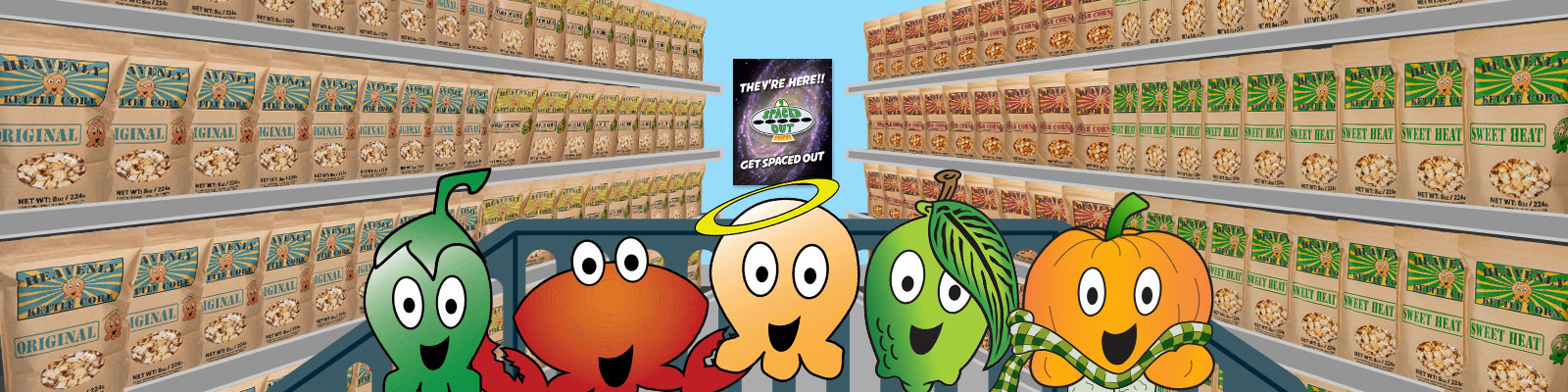 Store-M Heavenly Kettle Corn - Gourmet Kettle Corn and Spaced Out Snacks Freeze Dried Candy Shop