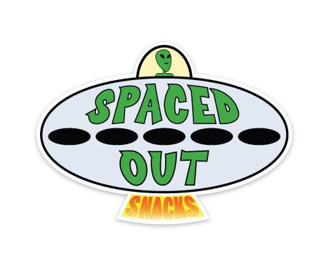 Spaced Out Snacks - Freeze Dried Candy Logo