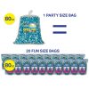 Blue Raspberry Kettle Corn - Party Size 80oz Bag - Comparison