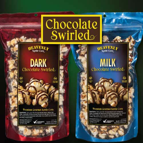 Chocolate Swirled Kettle Corn