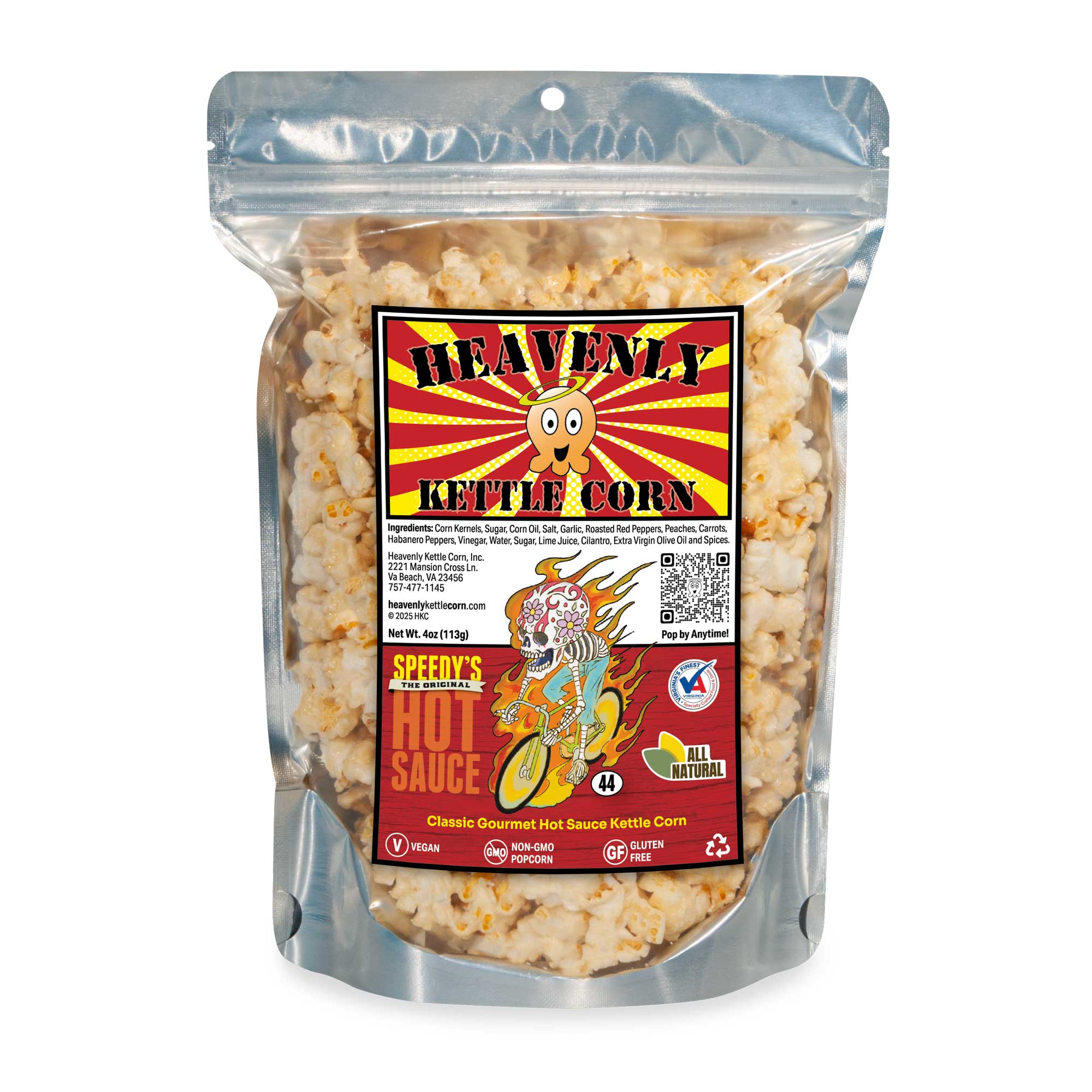 AN_SHS_25-4 Speedy's Hot Sauce #44 Kettle Corn