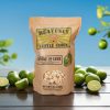 B07KX33B9M.PT02 Tangle of Lime kettle corn Family Size bag, lime table view.